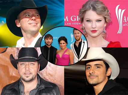 Jason Aldean, Lady Antebellum, Kenny Chesney, Taylor Swift Jason Aldean, Lady Antebellum, Kenny Chesney, Taylor Swift